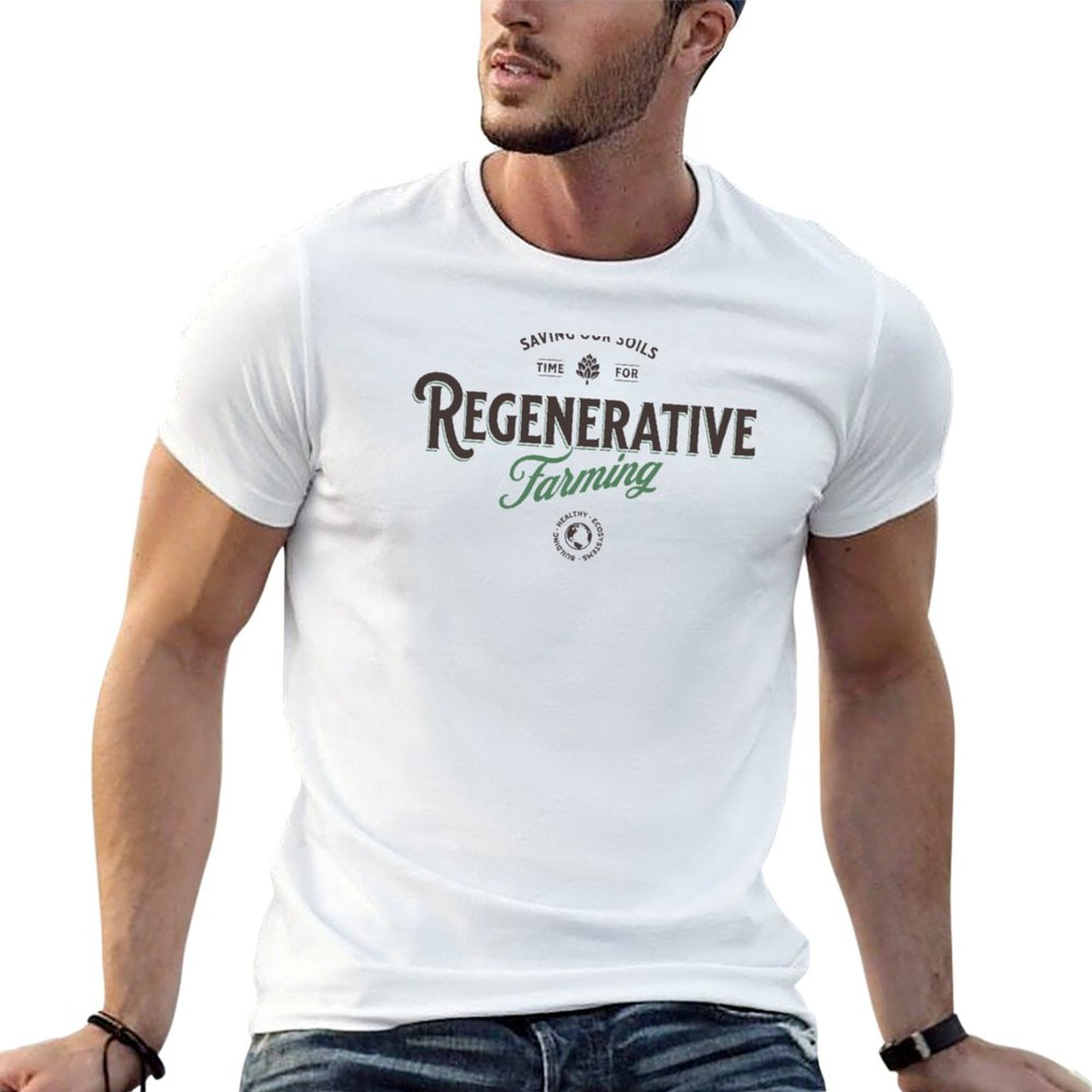 Regenerative Farming Agriculture - T-shirt d'agriculture régénérative, t-shirt de taille