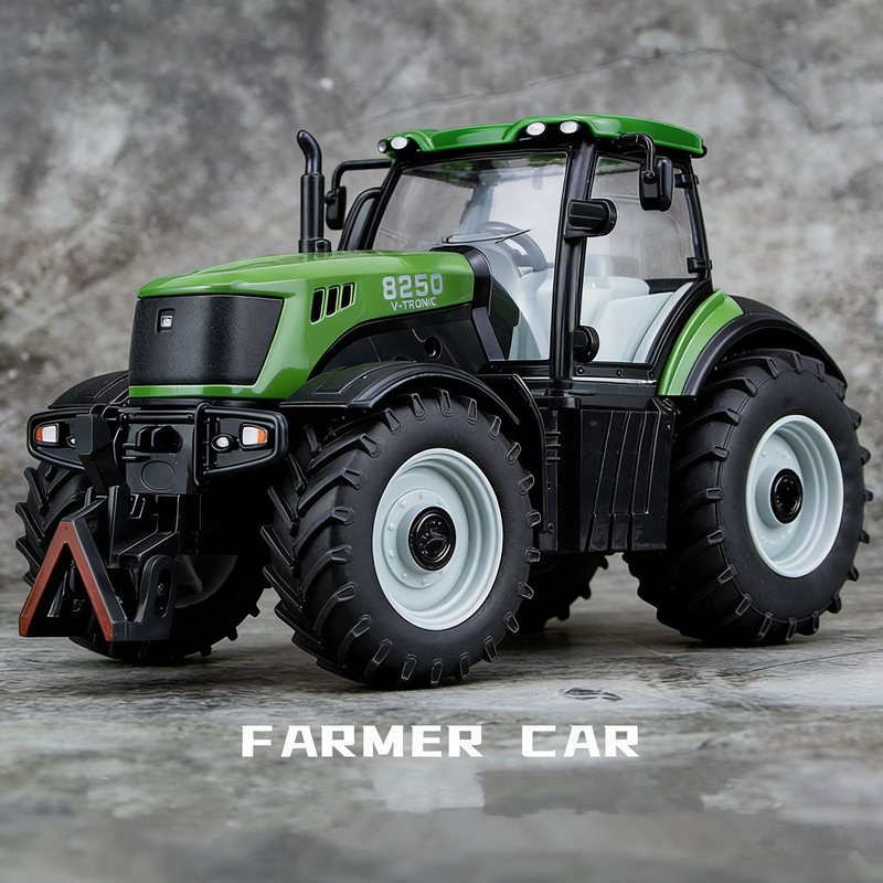 Agriculture Farming Vehicles - Modèle de tracteur en alliage 1/30,