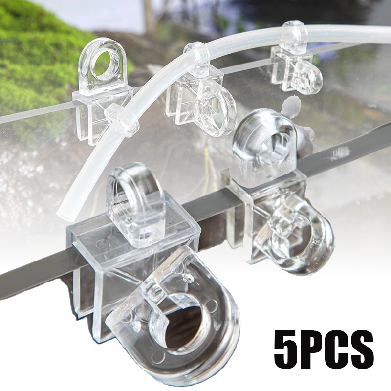 Aquaculture Aerator Pump - Clip de fixation pour Aquarium, 5