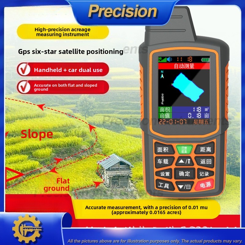 Agriculture Farming Vehicles - Mesure de zone GPS portable 2026,