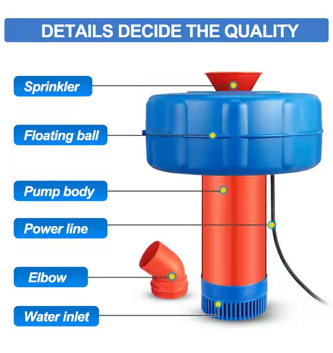 Aérateurs solaires flottants p - Aquaculture Aerator Pump avis et prix