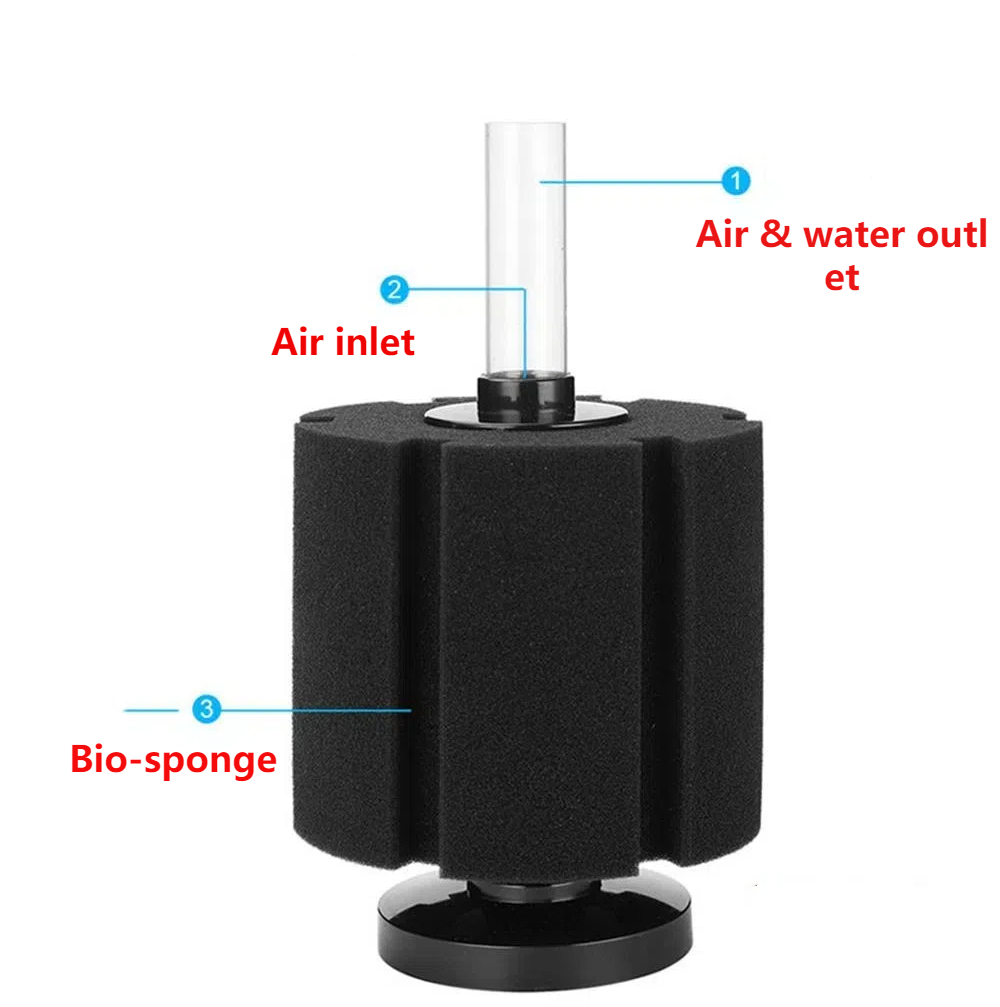 Éponge filtrante pour aquarium - Aquaculture Aerator Pump avis et prix