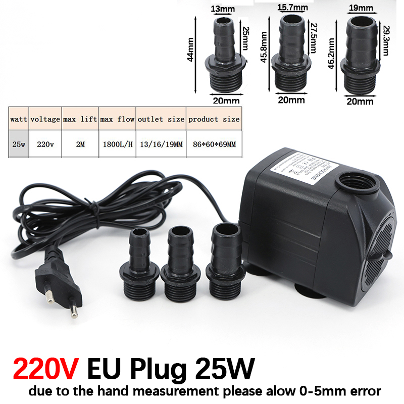 Pompe à eau submersible AC 220 - Aquaculture Aerator Pump avis et prix