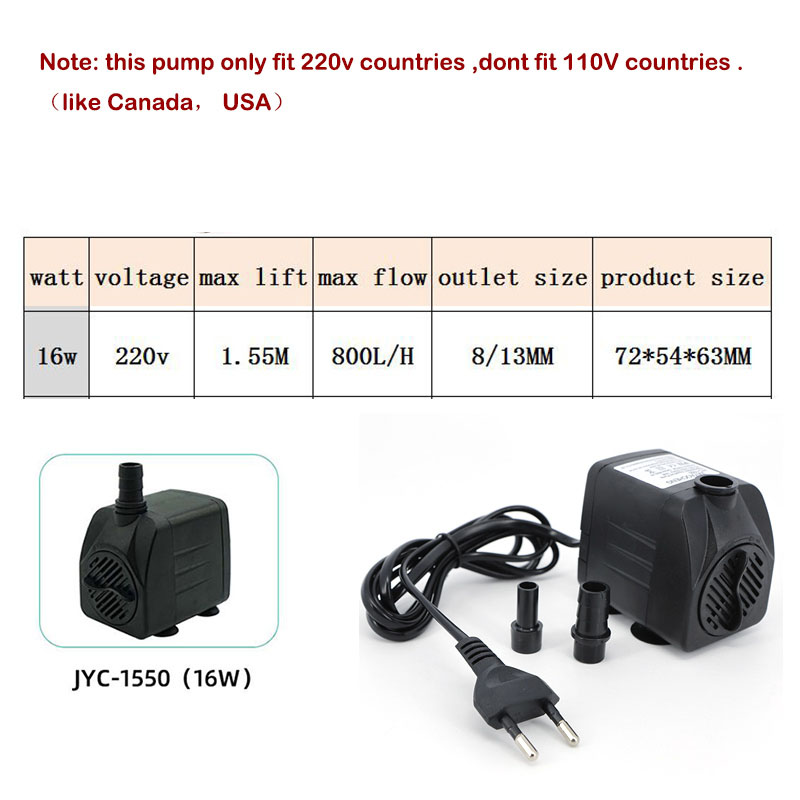 Pompe à eau submersible AC 220 - Aquaculture Aerator Pump avis et prix