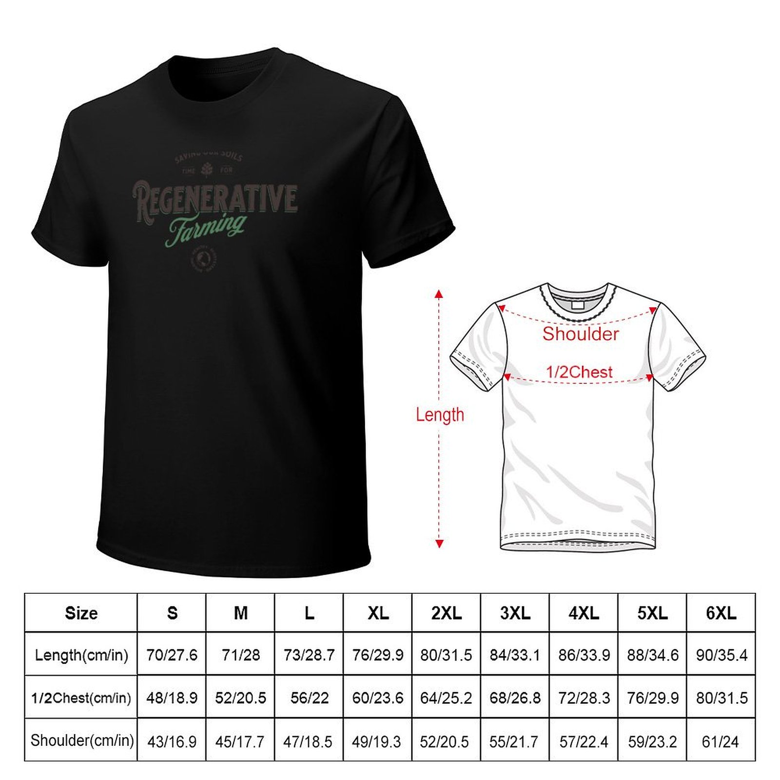 T-shirt Agriculture Régénérati - Regenerative Farming Agriculture avis et prix